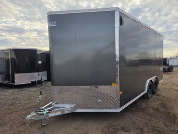 8.5'x16' Alcom Enclosed Cargo XPRESS8.5X16CH XLT-P LMFL25 86"