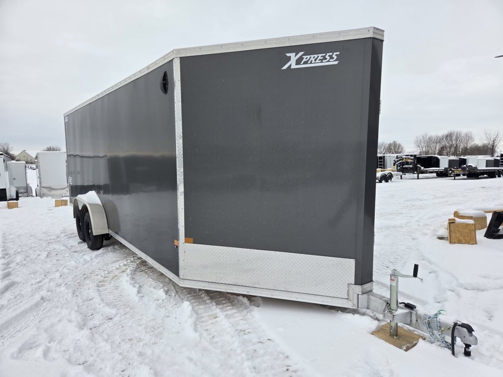 7'x22' Alcom Snowmobile XPRESS7X22ES-XLTP-LMFL25 85"