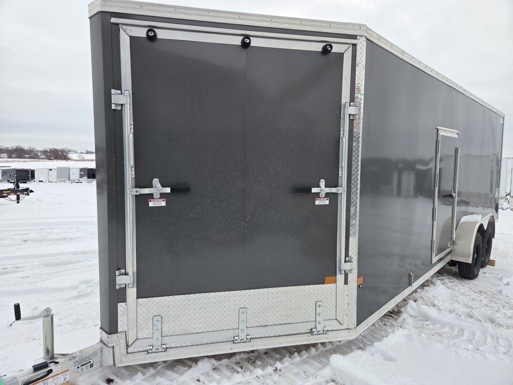 7'x22' Alcom Snowmobile XPRESS7X22ES-XLTP-LMFL25 85"