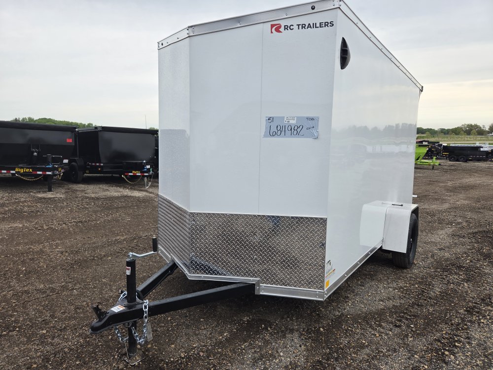 6'x12' RC Trailers Enclosed Cargo D612SA 78"