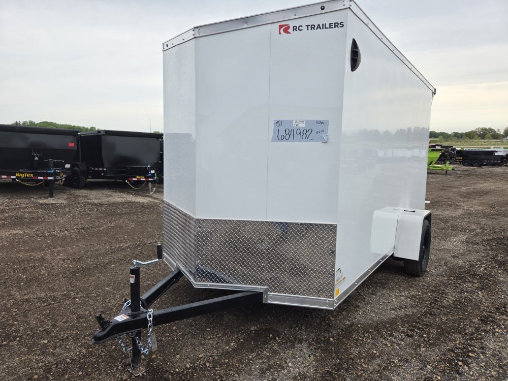 6'x12' RC Trailers Enclosed Cargo D612SA 78"