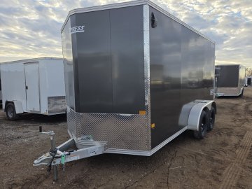 7'x14' Alcom Enclosed Cargo Xpress 7x14 XLT 82"