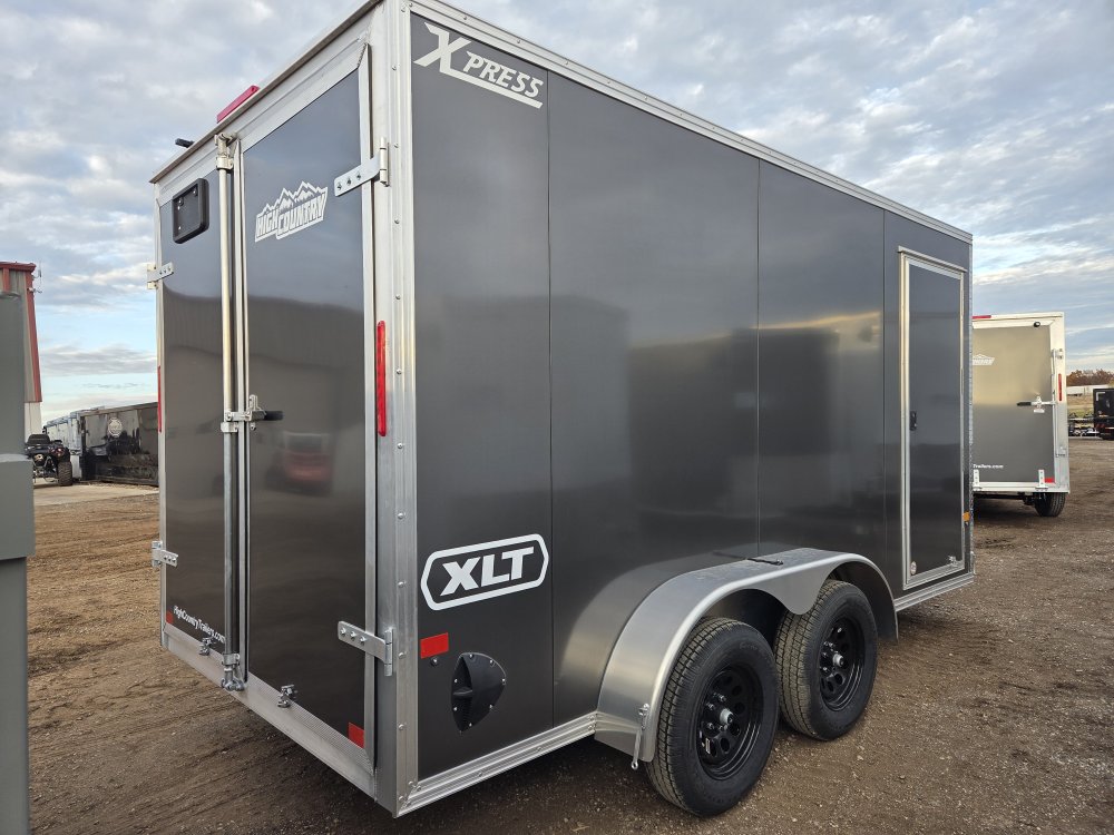 7'x14' Alcom Enclosed Cargo Xpress 7x14 XLT 82"
