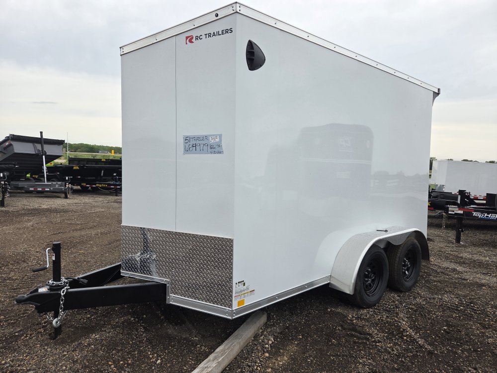 7'x12' RC Trailers Enclosed Cargo D712TA2 84"