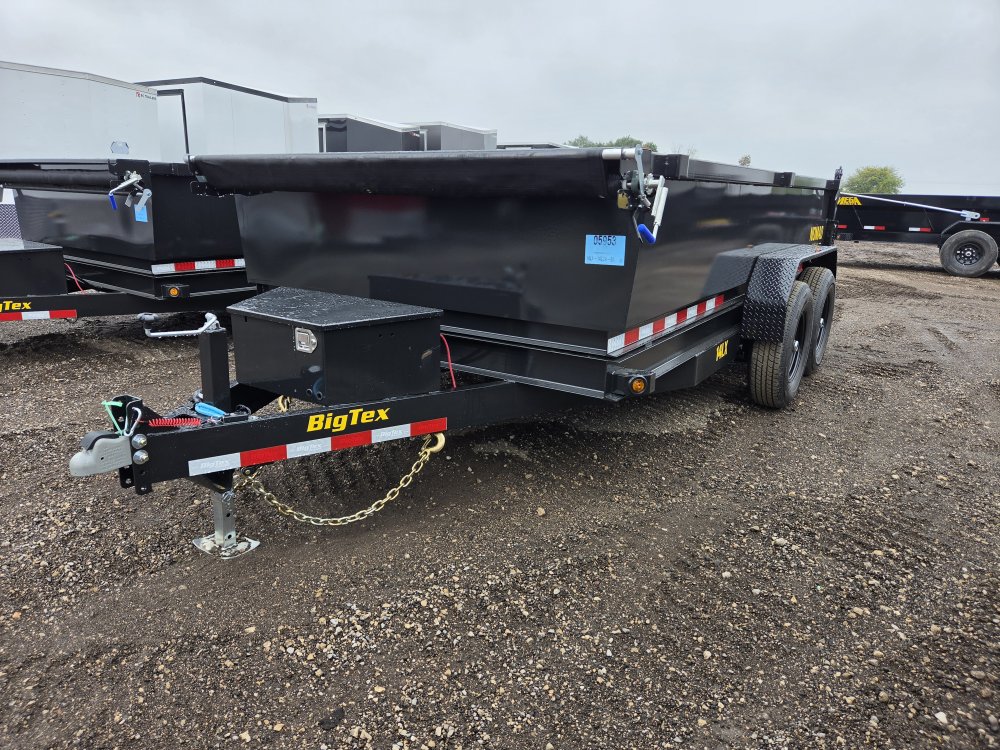7'x14' Big Tex Dump 14LX-14 2'