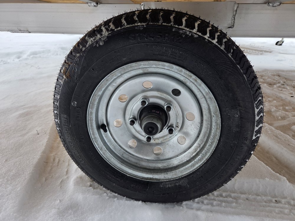 8.5'x12' Alcom Snowmobile HFS101X12CROSS-LMSD25 64"