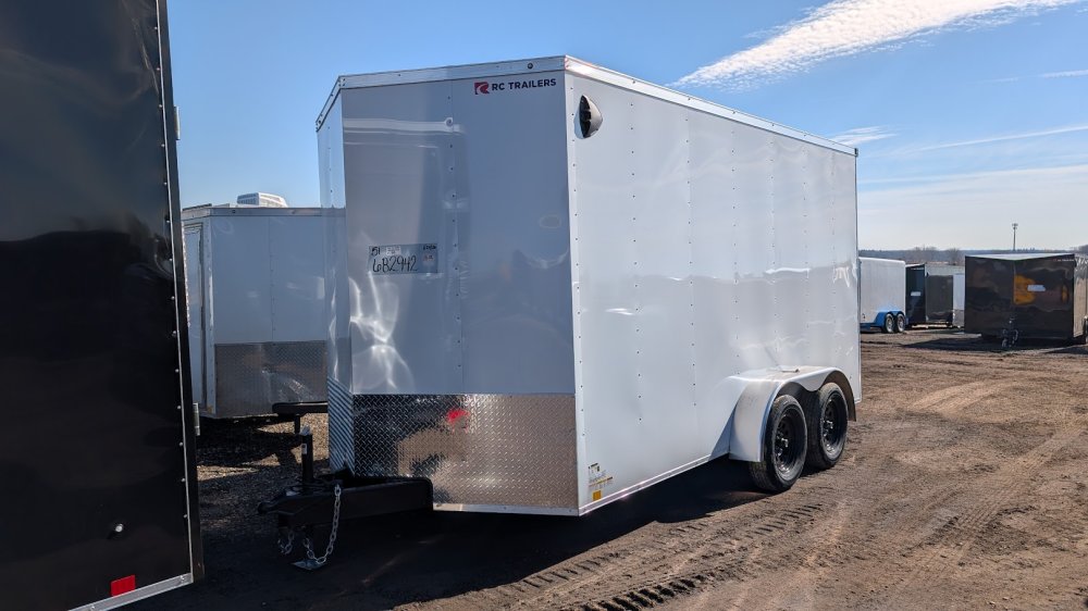 7'x14' RC Trailers Enclosed Cargo RWT714TA2 84"