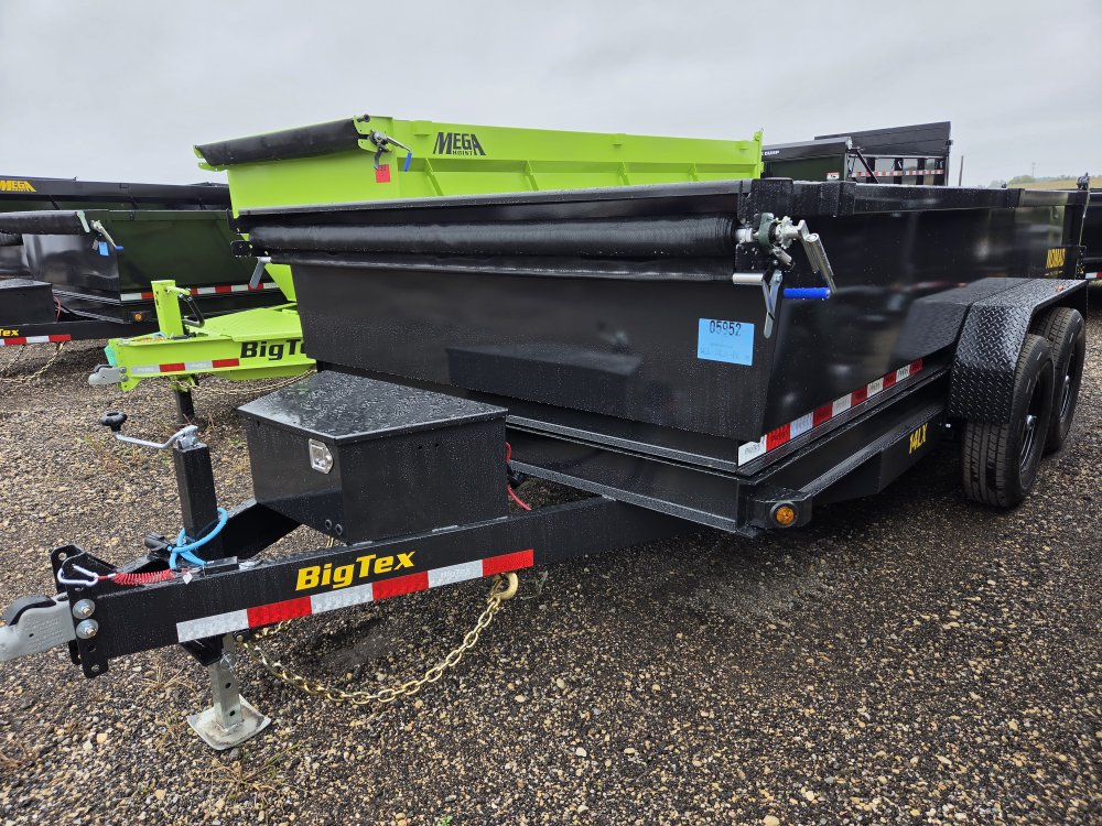 7'x14' Big Tex Dump 14LX-14 2'