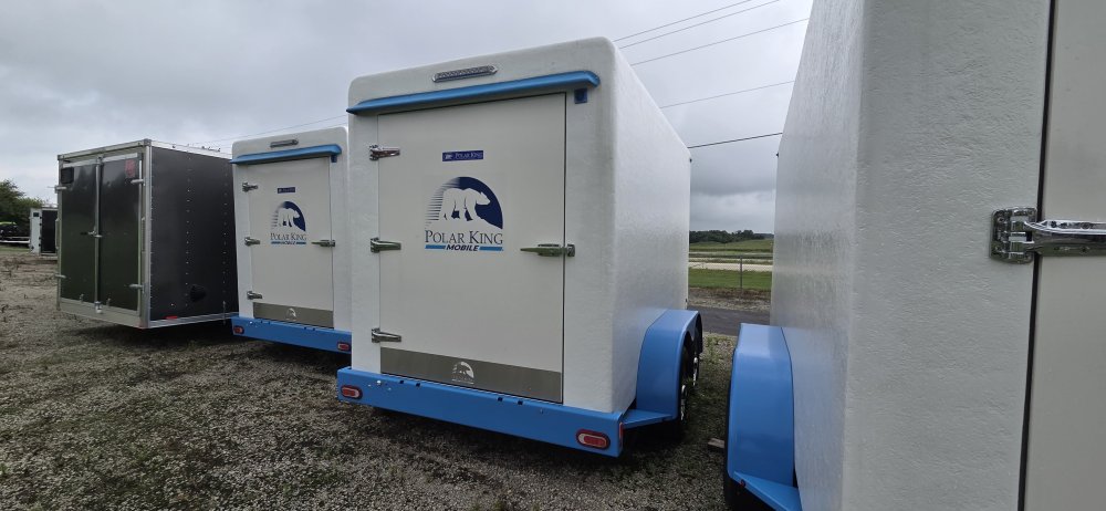6'x12' Polar King Mobile Refrigerated/Freezer PKM612