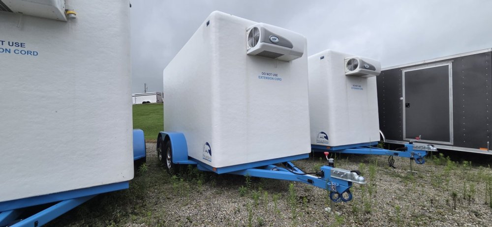 6'x12' Polar King Mobile Refrigerated/Freezer PKM612