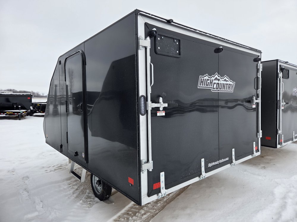 8.5'x12' Alcom Snowmobile HFS101X12CROSS-LMSD25 64"