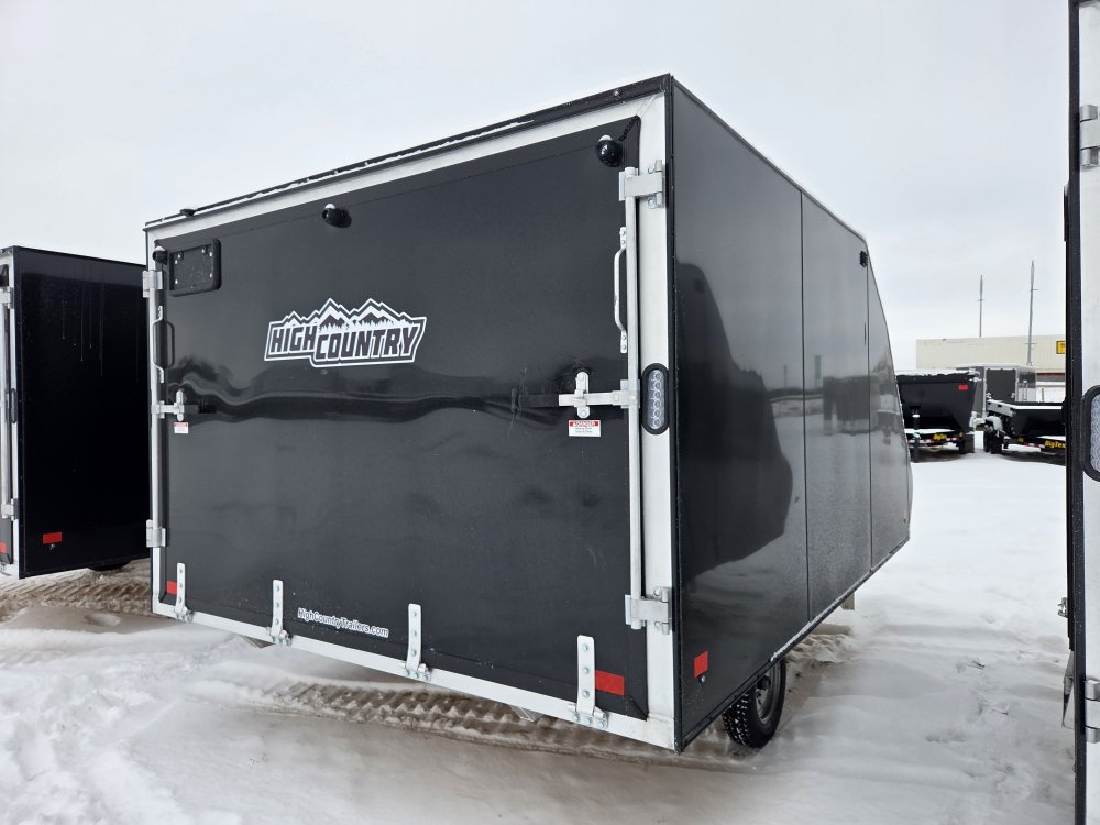 8.5'x12' Alcom Snowmobile HFS101X12CROSS-LMSD25 64"