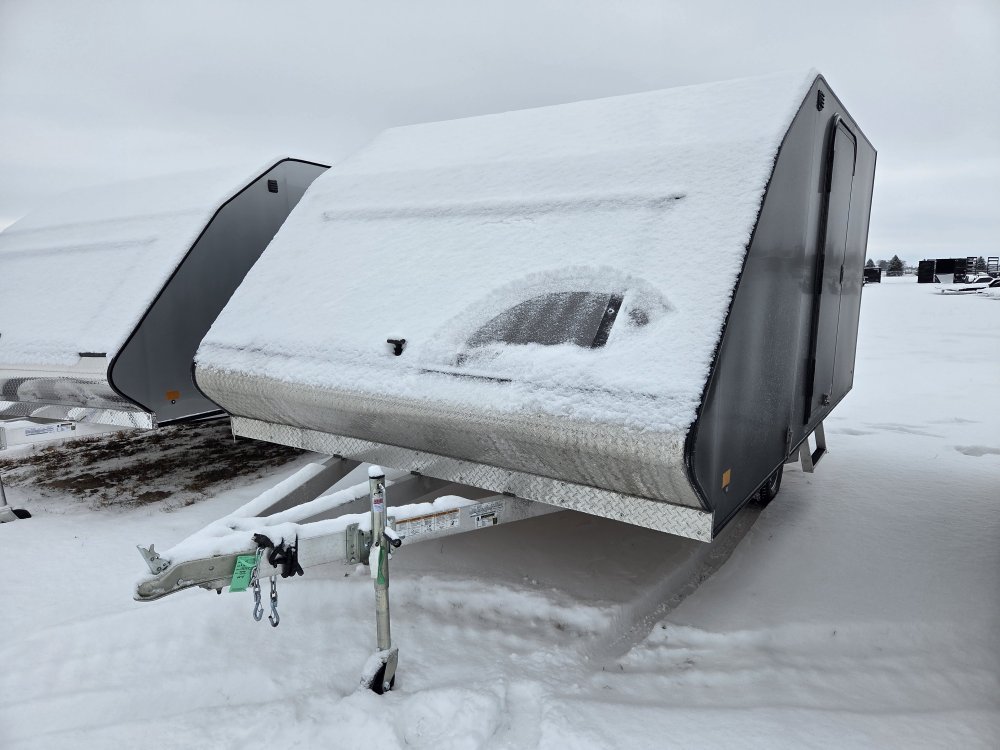 8.5'x12' Alcom Snowmobile HFS101X12CROSS-LMSD25 64"