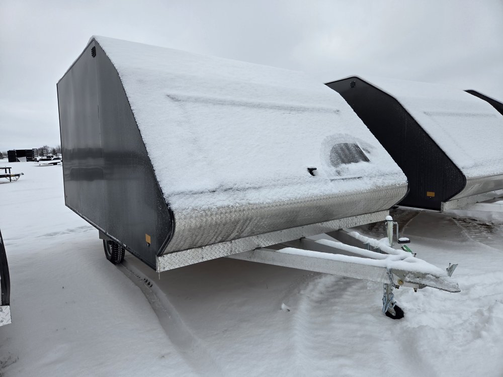 8.5'x12' Alcom Snowmobile HFS101X12CROSS-LMSD25 64"