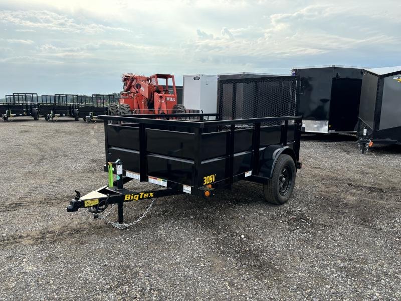 5'x8' Big Tex Trailers Utility 30SV-08
