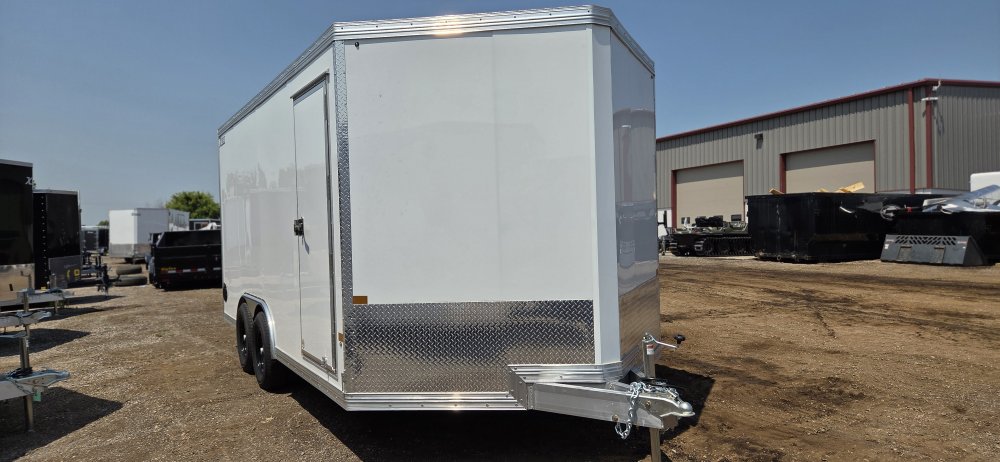 8.5'x16' Alcom Enclosed Cargo 79"