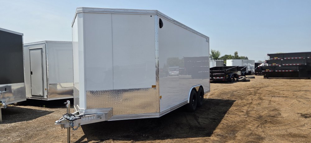 8.5'x16' Alcom Enclosed Cargo 79"