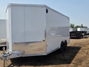8.5'x16' Alcom Enclosed Cargo 79"