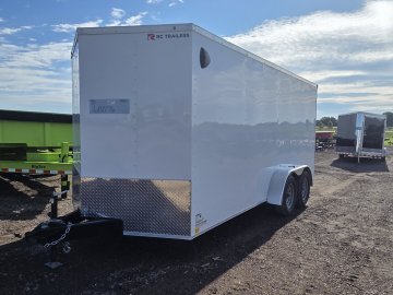 7'x16' RC Trailers Enclosed Cargo 7x16 RWT 78"