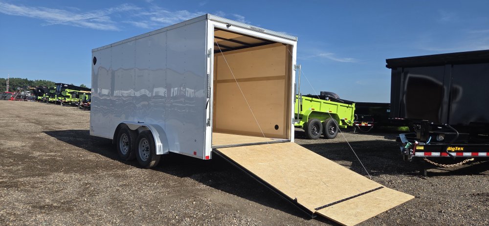 7'x16' RC Trailers Enclosed Cargo 7x16 RWT 78"