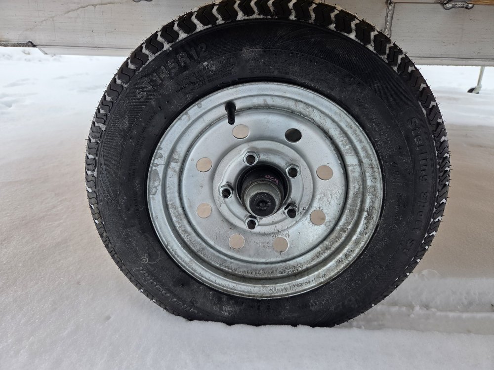 8.5'x12' Alcom Snowmobile HFS101X12CROSS-LMSD25 64"