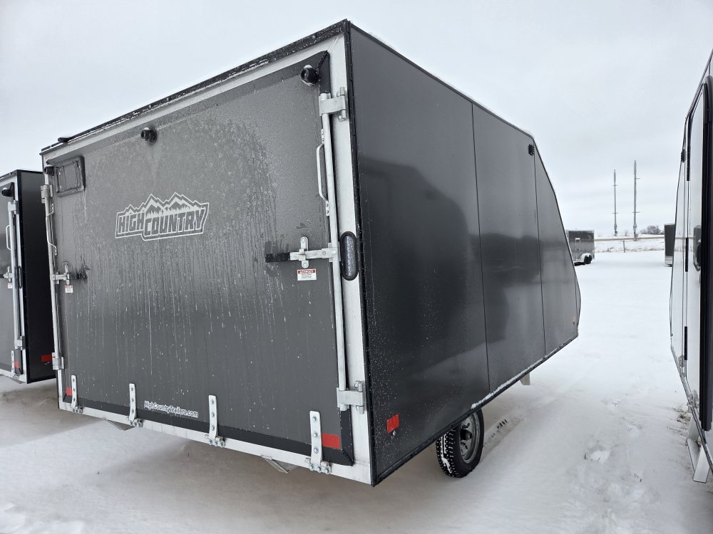 8.5'x12' Alcom Snowmobile HFS101X12CROSS-LMSD25 64"