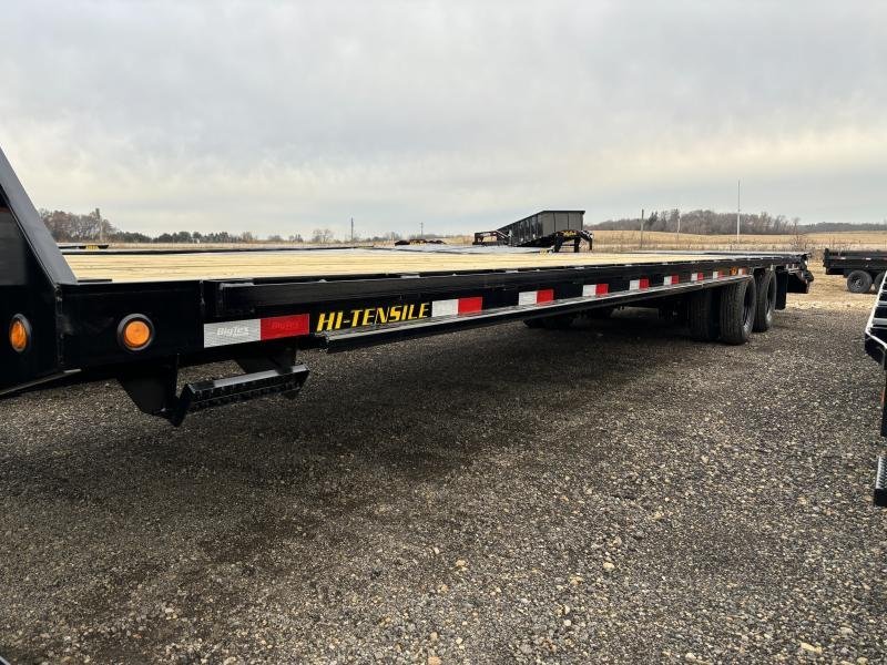 2024 Big Tex Trailers 25GN-35+5 Flatbed/ Gooseneck Trailer with Mega Ramps 8.5x40