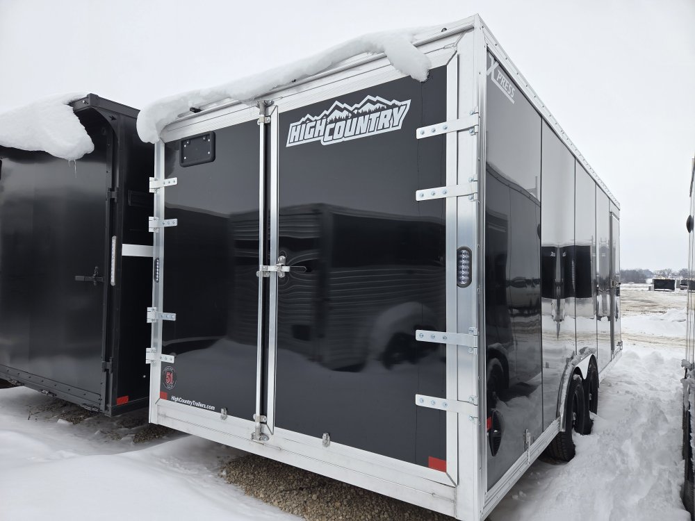 8.5'x20' Alcom Enclosed Cargo XPRESS 8.5X20 UCP 79"