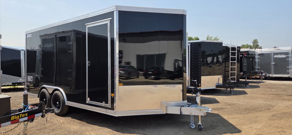 8.5'x16' Alcom Enclosed Cargo 79"