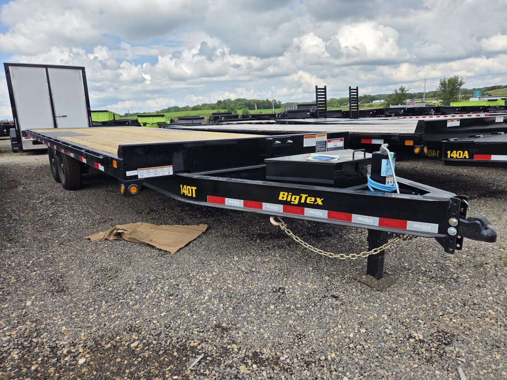 8.5'x24' Big Tex Trailers Deckover/Equipment 14OT-24