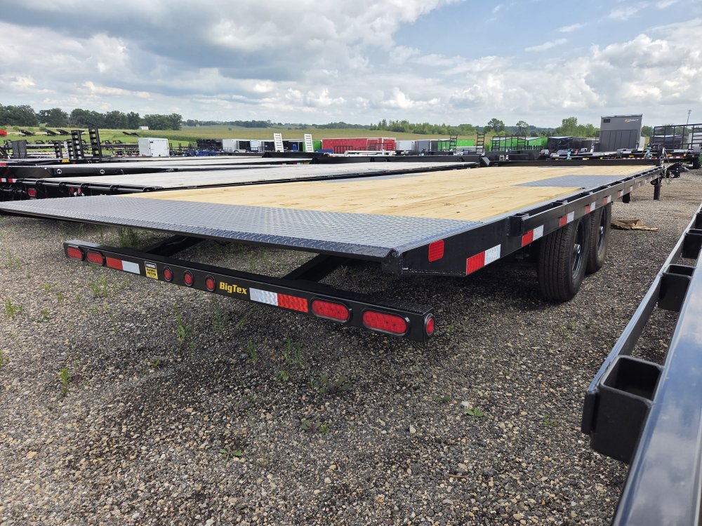 8.5'x24' Big Tex Trailers Deckover/Equipment 14OT-24