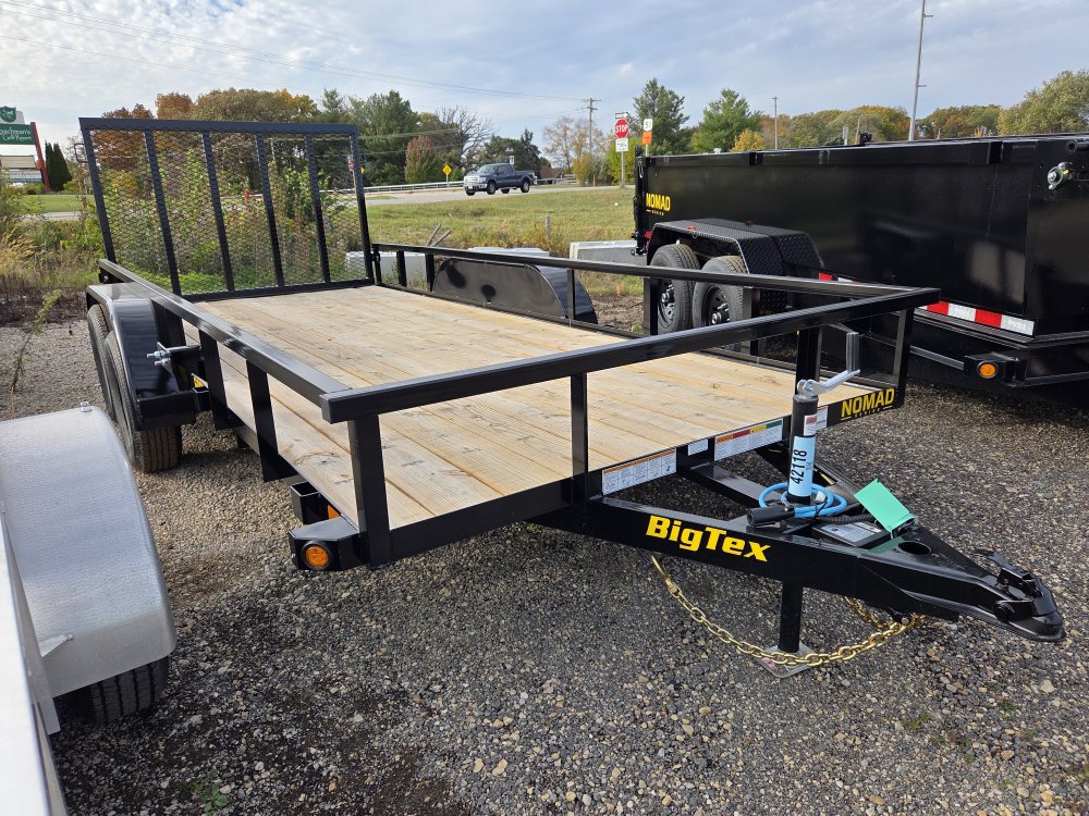 6.5'x16' Big Tex Trailers Utility 60PI-16