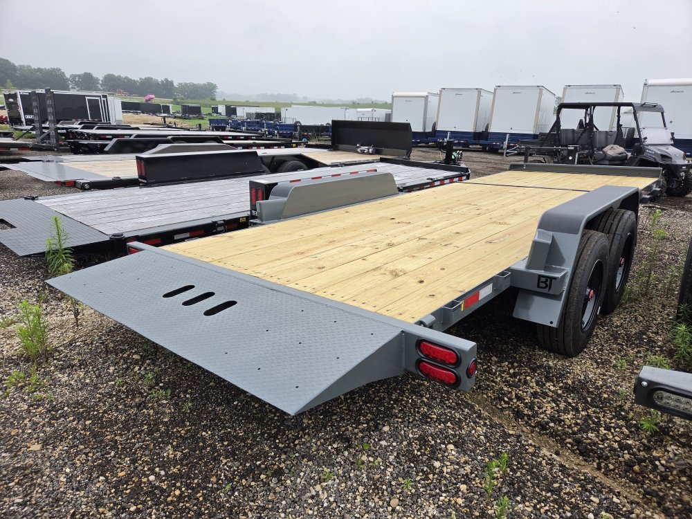 7'x20' Behnke Trailers Equipment/Tilt TBCT2020ET-10K