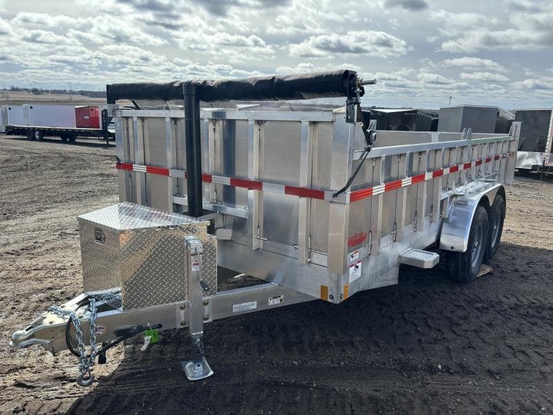 2025 High Country 7x16 Aluminum Dump Trailer