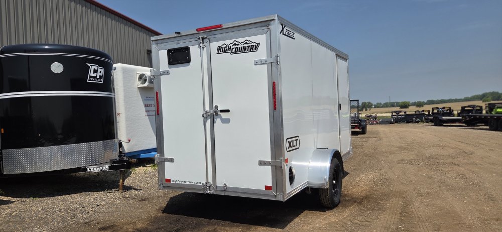 6'x12' Alcom Enclosed Cargo 73"