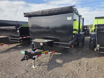 7'x14' Big Tex Trailers Dump 14LX-14C4A 4'