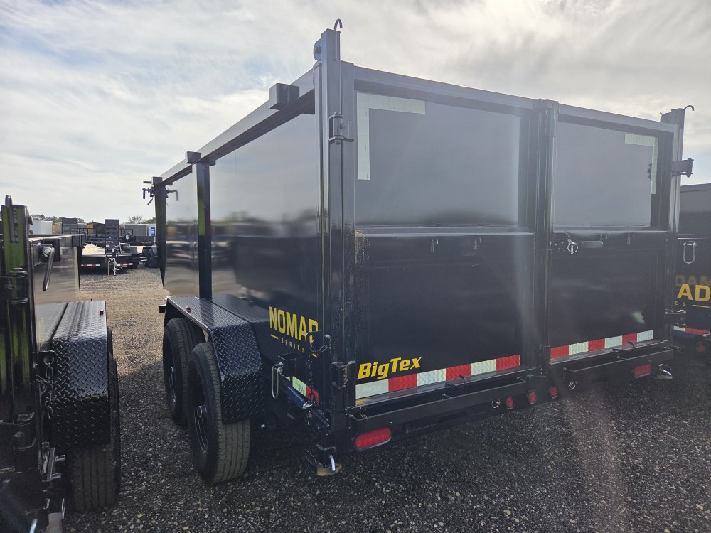 7'x14' Big Tex Trailers Dump 14LX-14C4A 4'