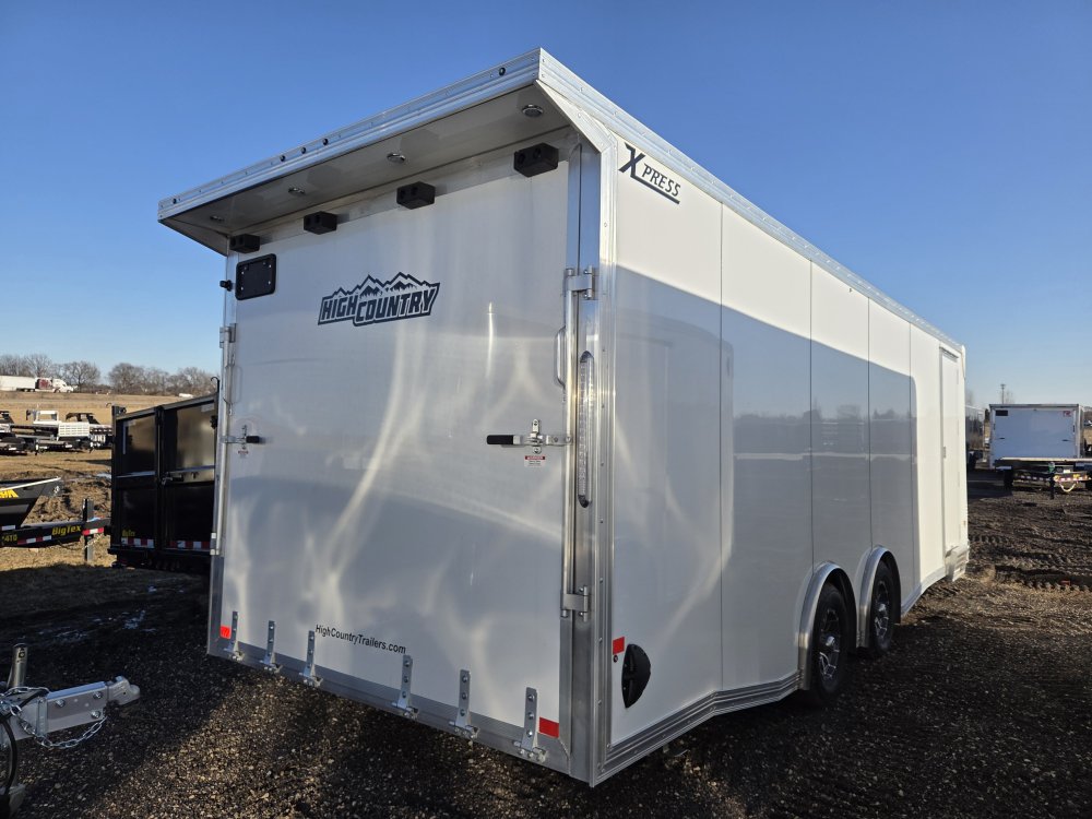 8.5'x24' Alcom Enclosed Cargo XPRESS8.5x24CH-IF 85"