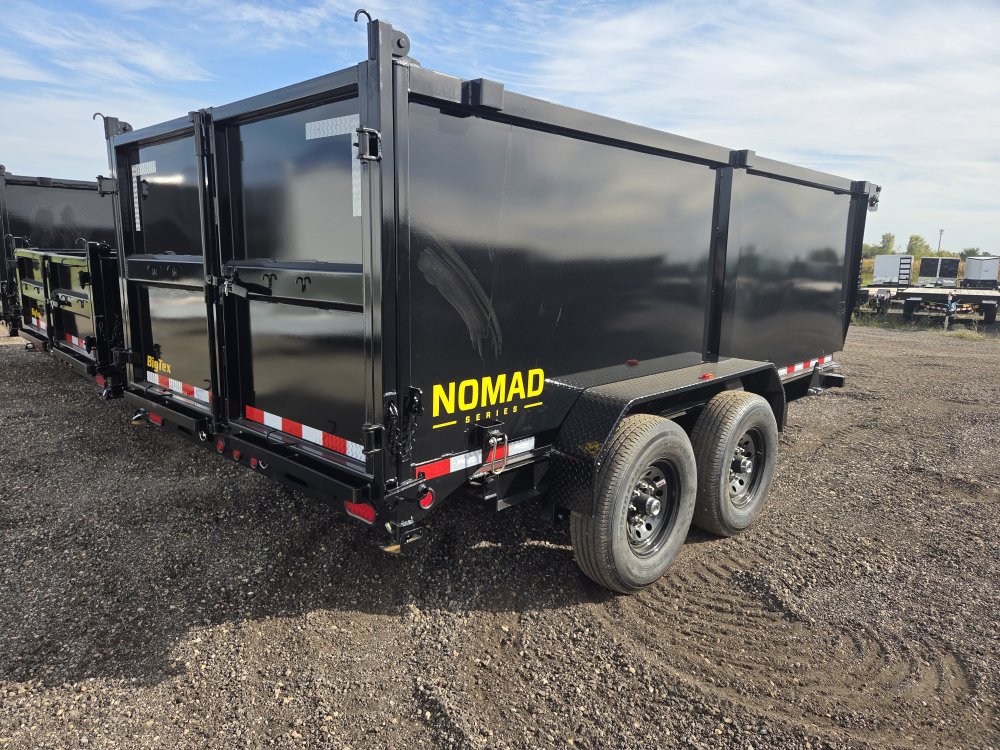 7'x14' Big Tex Trailers Dump 14LX-14C4A 4'