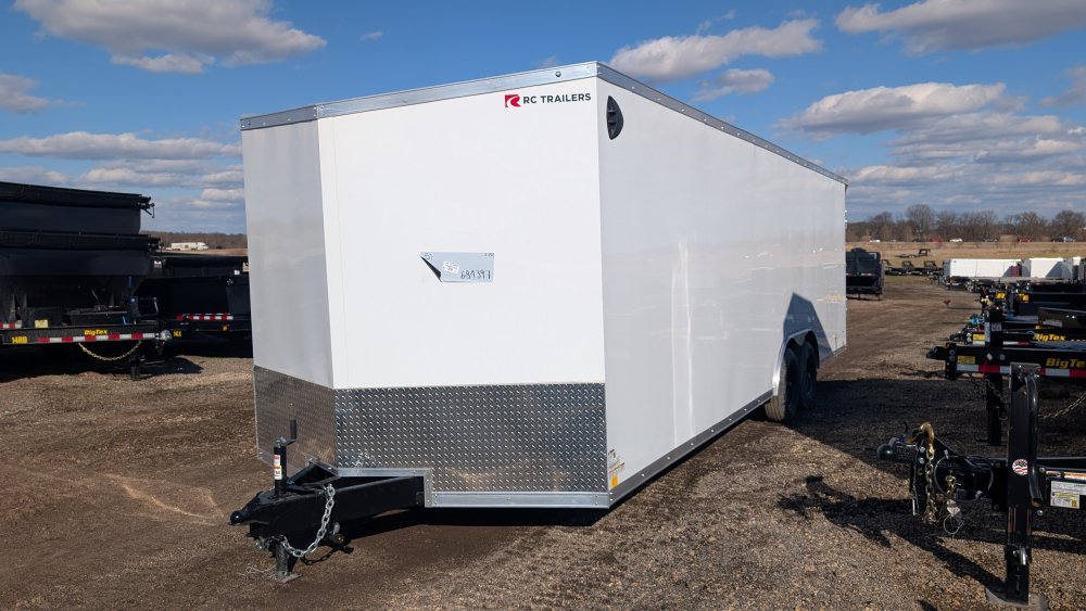 8.5'x24' RC Trailers Enclosed Cargo D8524TA3 78"