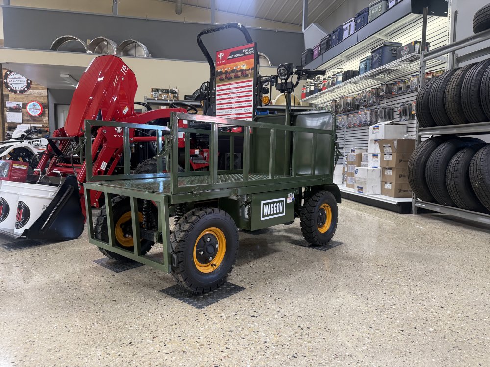 WAGGON Signature Edition 1000W Electric Utility Cart