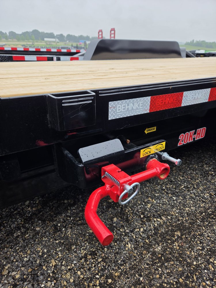 7'x20' Behnke Trailers Equipment/Tilt TBCT2020ET-10K