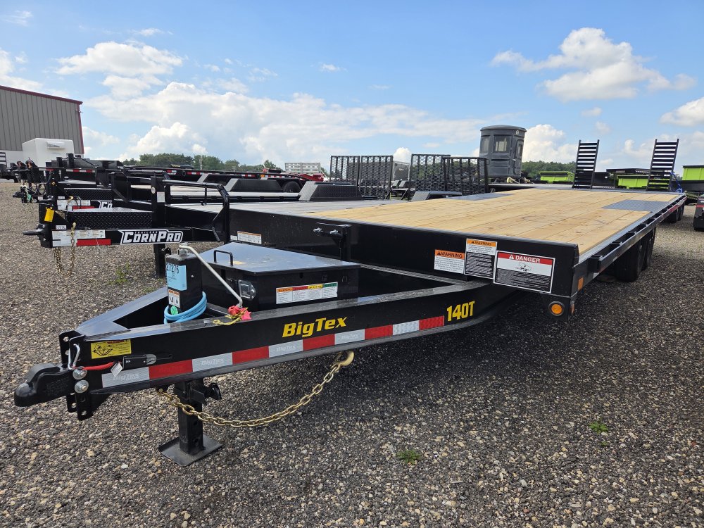 8.5'x26' Big Tex Trailers Deckover/Equipment 14OT-26
