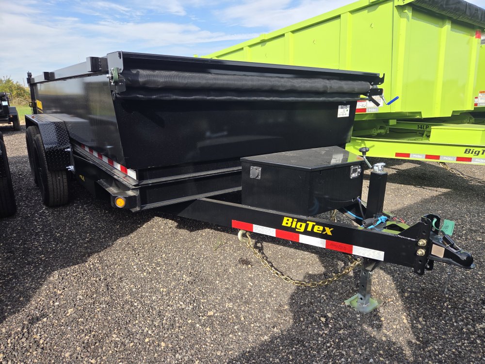7'x14' Big Tex Trailers Dump 14LX-14C2A 2'