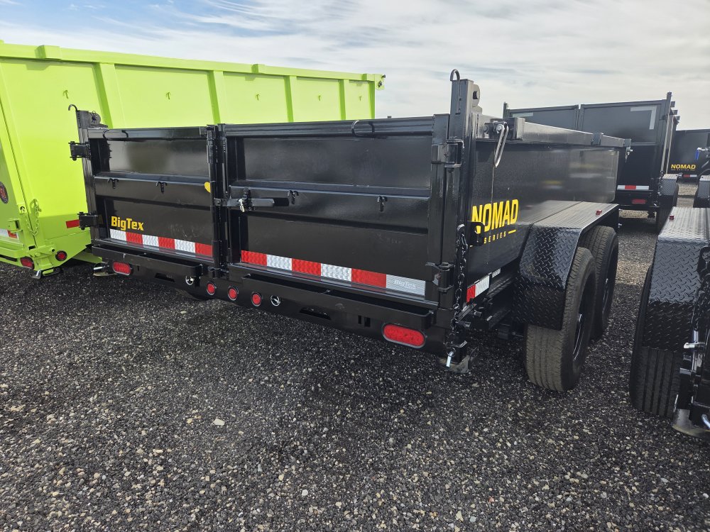 7'x14' Big Tex Trailers Dump 14LX-14C2A 2'