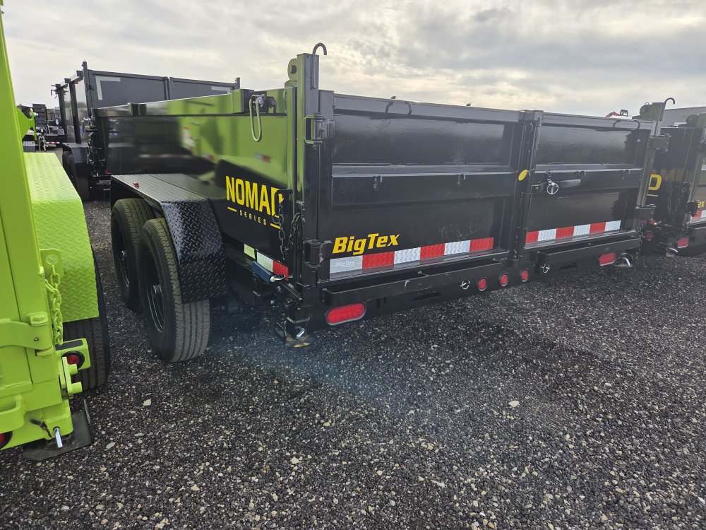 7'x14' Big Tex Trailers Dump 14LX-14C2A 2'
