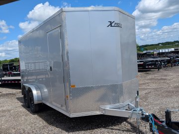 7'x16' Alcom Enclosed Cargo XPRESS7X16XLT 88"