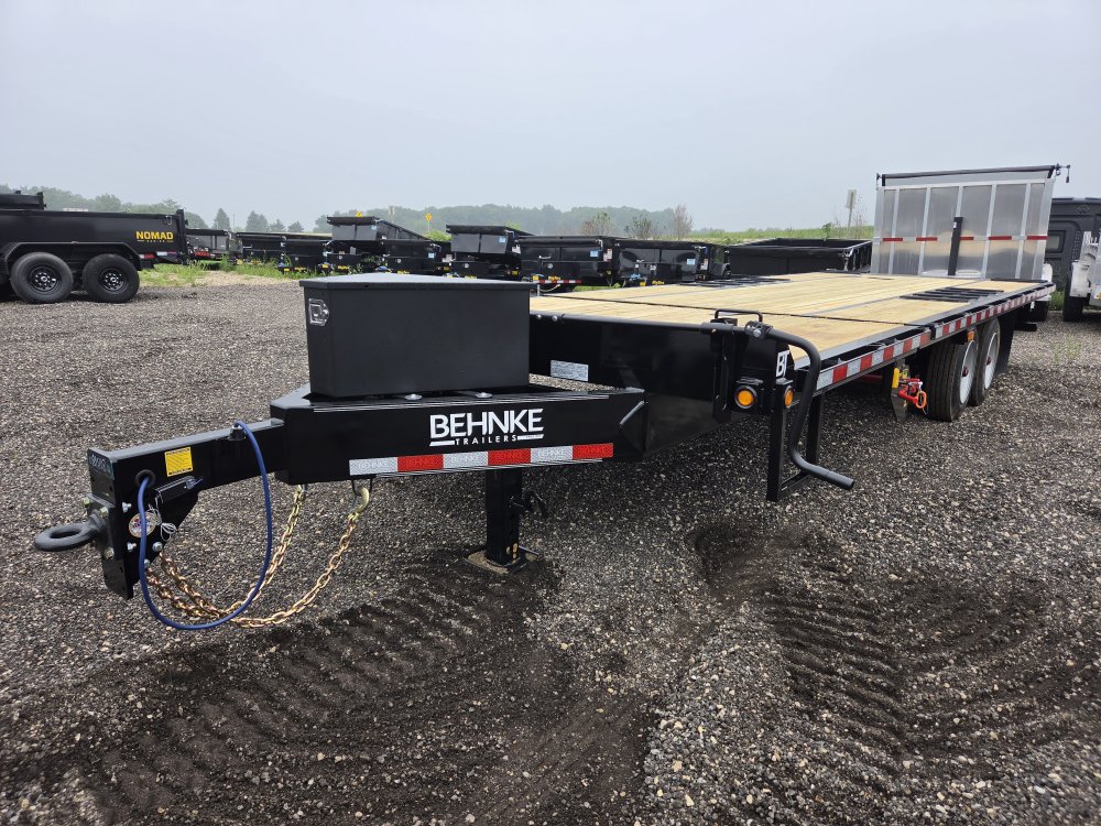 8.5'x24' Behnke Trailers Equipment/Tilt GDFB8X24TPT-20E