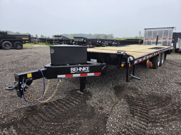 8.5'x24' Behnke Trailers Equipment/Tilt GDFB8X24TPT-20E