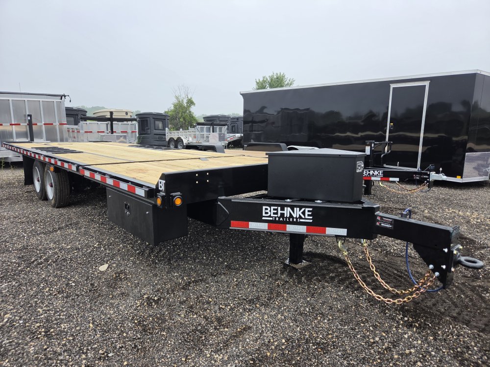 8.5'x24' Behnke Trailers Equipment/Tilt GDFB8X24TPT-20E
